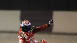 3 - Ducati-Fahrer haben in den vergangenen drei Jahren das erste Rennen der Saison gewonnen - Loris Capirossi in Jerez 2006 und Casey Stoner die vergangenen beiden Jahre in Katar., Foto: Ducati