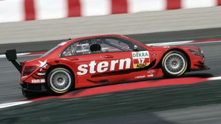 Mathias Lauda, Startplatz 17: Das war knapp. Meine Rundenzeit war zwar sehr gut, aber ich fuhr einen Hauch zu spät über die Ziellinie, so dass die Zeit nicht mehr gewertet wurde, sonst wäre Q2 locker drin gewesen., Foto: DTM