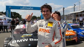 Robert Wickens: Der Norisring ist eine ganz besondere Strecke für mich. Hier habe ich im vergangenen Jahr meine ersten Punkte in der DTM eingefahren und jetzt starte ich hier zum ersten Mal von der Pole Position. Das ist ein großartiges Gefühl. Ich wusste, dass meine Runde gut war, aber ich wusste nicht, ob meine Rundenzeit für die Pole ausreichen würde. Als ich aus dem Auto ausgestiegen war, hörte ich nichts im Funk, lief durch die Box und Gary kam zu mir her und sagte: Klasse, P1! Im ersten Moment wusste ich gar nicht, was ich sagen sollte. Jetzt konzentriere ich mich darauf, einen guten Start hinzulegen und hoffentlich geht es morgen dann genauso weiter. Wenn man von der Pole Position startet, möchte man natürlich auch auf dem Podium stehen. , Foto: RACE-PRESS