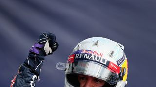 Sebastian Vettel: Meine Siege 2011 und 2012 waren schöne Momente hier. Singapur ist eines der härtesten Rennen des Jahres, und um ehrlich zu sein, hier zu gewinnen ist ein großartiger Moment und du weißt, dass du den Champagner verdient hast., Foto: Red Bull