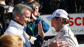 Jens Marquardt (BMW Motorsport Direktor): "Der Hockenheimring ist eine Strecke, auf der es für BMW in der DTM bisher immer gut gelaufen ist. Nirgends sonst haben wir so viele Siege errungen wie dort. Auch die Triumphe von Bruno Spengler 2012 und Augusto Farfus zum Start in die Saison 2013 haben wir natürlich noch in bester Erinnerung. Dennoch erwartet uns beim Finale ein großer Kampf - denn es sind in der Hersteller- und Teamwertung noch zwei Titel zu vergeben. In beiden Wertungen sind wir in unmittelbarer Schlagdistanz zur Konkurrenz. Außerdem bestreitet der BMW M3 DTM sein letztes Rennen, bevor wir im nächsten Jahr mit dem BMW M4 DTM an den Start gehen. Wir wollen ihn natürlich standesgemäß mit einem Top-Ergebnis verabschieden. Wir gehen gut vorbereitet ins letzte Saisonrennen - und freuen uns auf die vielen Fans sowie die einmalige Atmosphäre beim Finale.", Foto: BMW AG