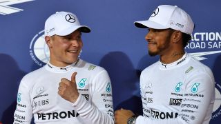 Früher als gedacht: Valtteri Bottas schnappt sich in Bahrain seine erste Pole Position in der Formel 1! Ein anderer Pole-Setter als Qualifying-Monster Lewis Hamilton? Ein Leckerbissen für Freunde der Statistik. Wir zeigen euch die spannendsten zur Bottas-Pole..., Foto: Sutton