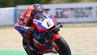 Stefan Bradl (12., MotoGP, Team HRC): Von P12 gestartet, lag Stefan Bradl lange Zeit in einer Gruppe mit seinen Honda-Markenkollegen Marc Marquez und Pol Espargaro. Er verlor gegen Ende allerdings den Anschluss, wurde noch von Miguel Oliveira überholt und beendete das Rennen auf Rang 12., Foto: LAT Images